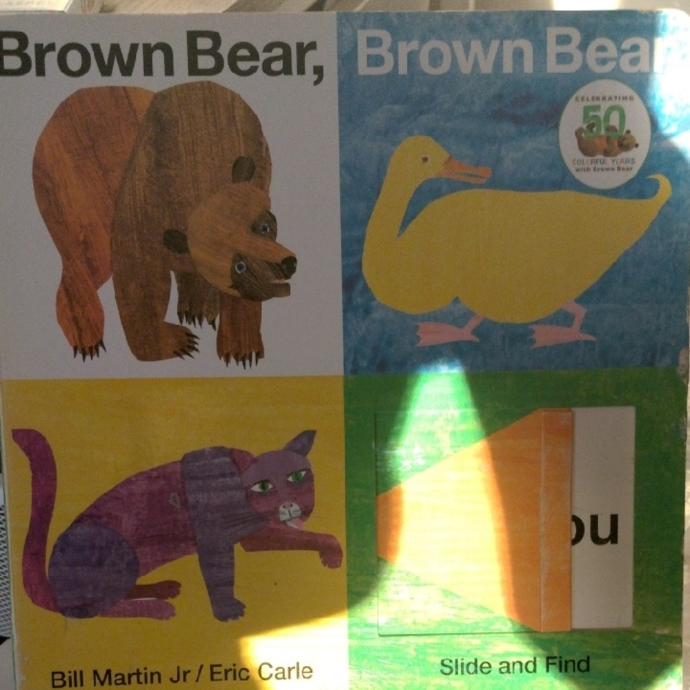 Colorful Animal Slide and Find Book